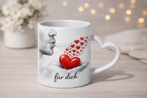 Tasse „Für dich“ – Liebe, die von ihm kommt ❤️