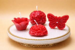 Kerzenset „Harmonie“ – Rot