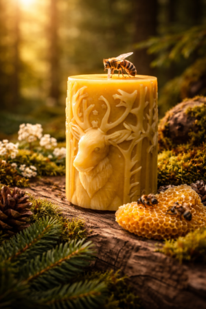 Eine Waldgeschichte aus Bienenwachs