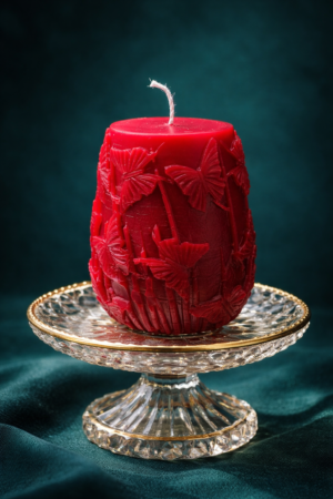 Kerze „Schmetterlingsflüstern“