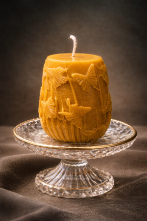 Kerze „Schmetterlingsflüstern“